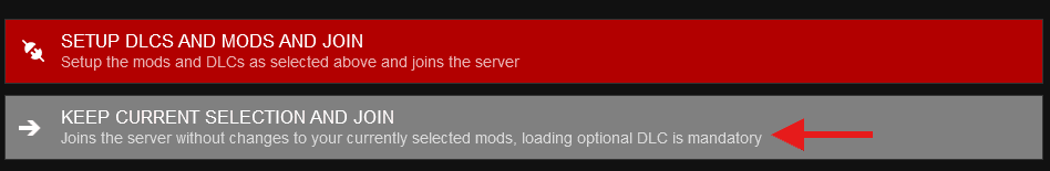 DayZ Direct Connection input