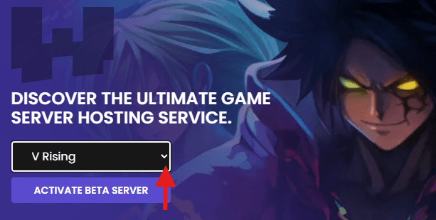 Activate V-Rising Server
