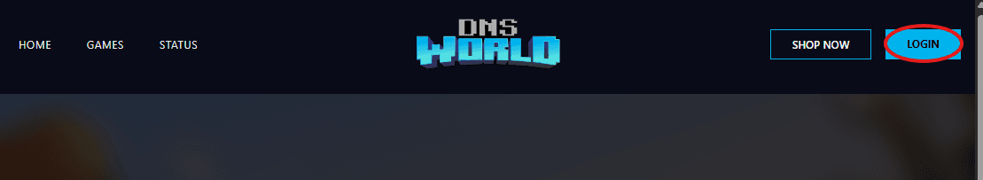 DNSworld Login
