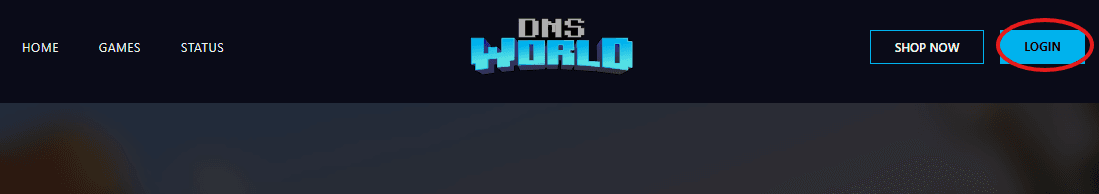 DNSworld Login