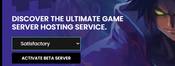 Activate Satisfactory Server