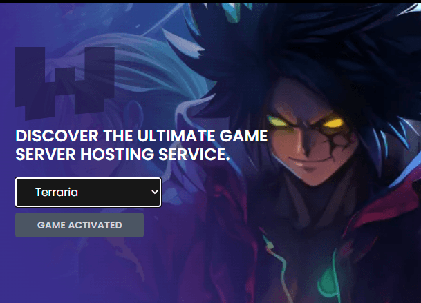 Activate Terraria Server