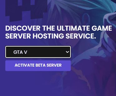 Activate GTA V Server