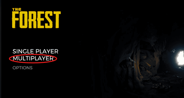 The Forest menu