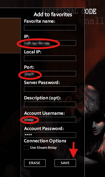 Project connection