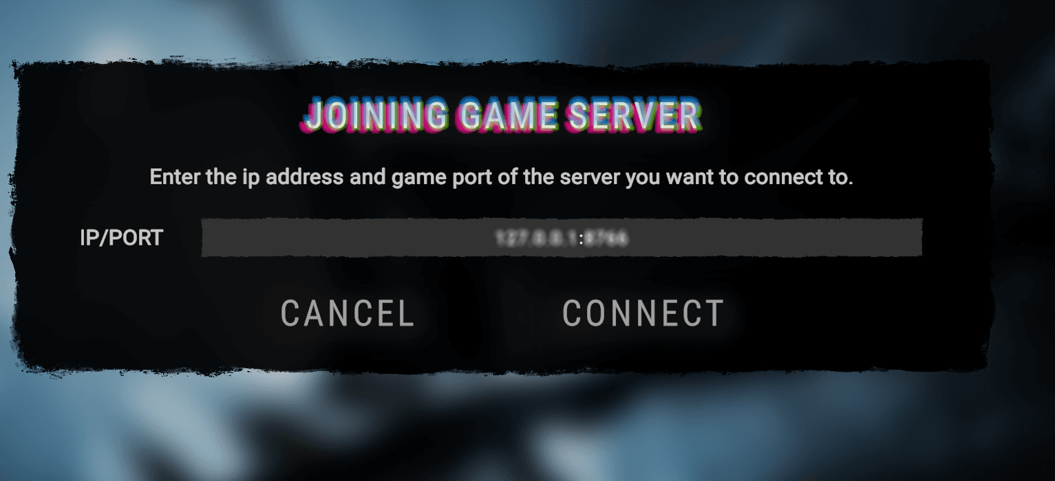 Sons of the Forest Input Connection Info