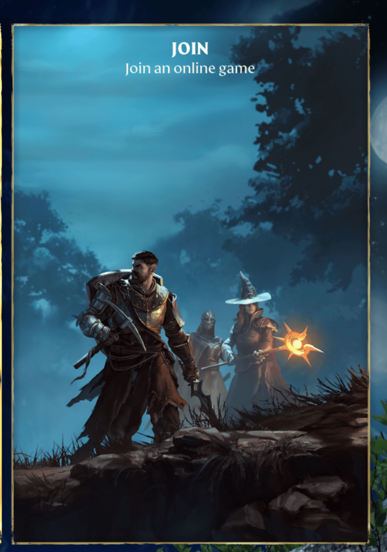 Enshrouded join online game option