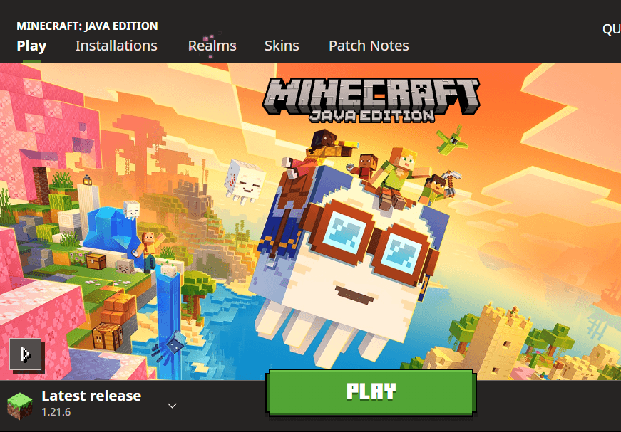 Minecraft client