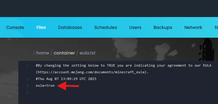 Accepted EULA