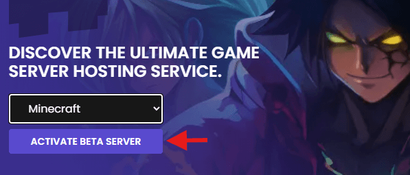 Activate Minecraft Server