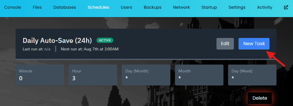 How to create New Task